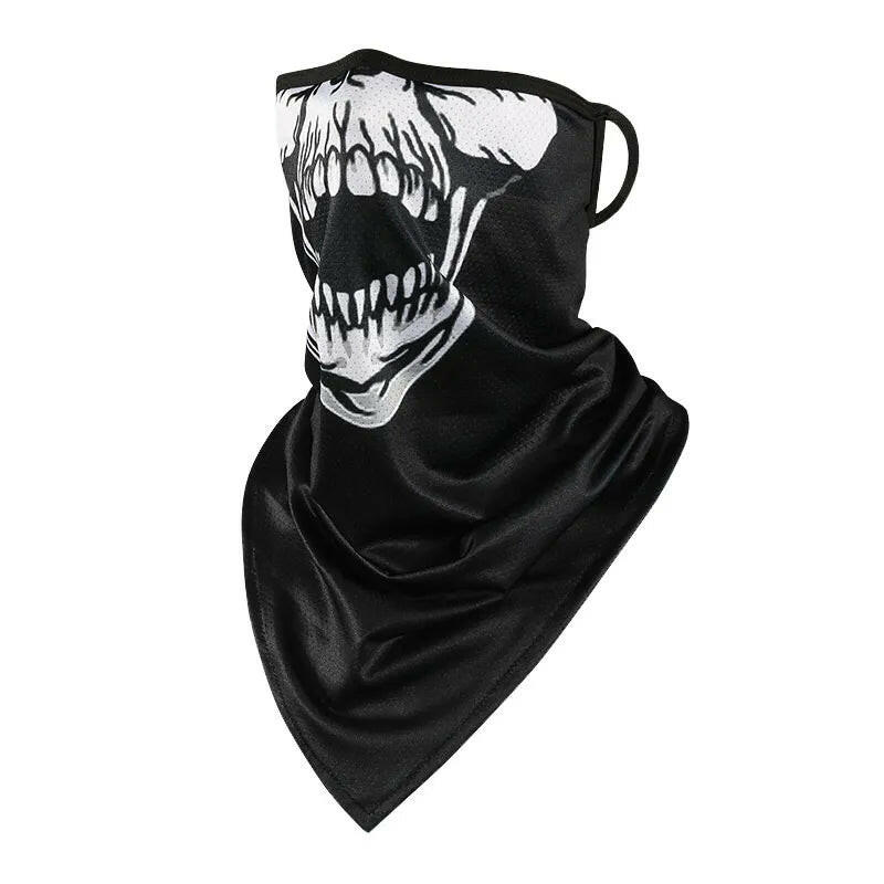 X-TIGER Ice Fabric Mask Full Face Sun Protection Men Women Scarf For Summer Running Fishing Cycling Equipments Sport Headband-WAYBIKER