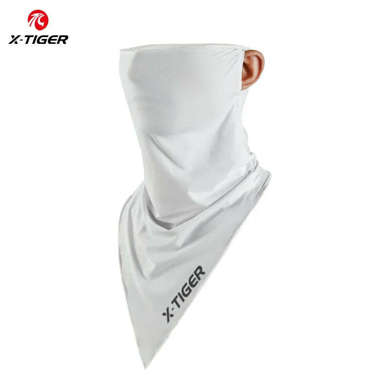 X-TIGER Face Mask Ice Fabric Sport Headband Summer Running Motorcycle Fishing Cycling Equipments Sun Protection Bicycle Bandana-WAYBIKER