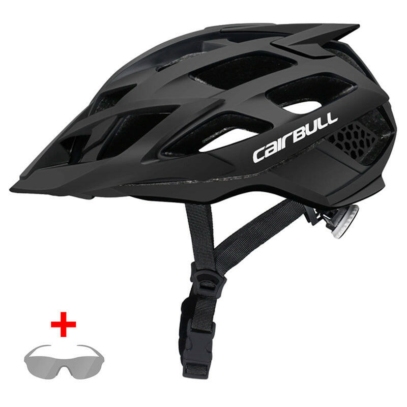 Helmet Cycling Integrally-Molded with Visor Bicycle Helmets for Men Ultralight Safety Mountain Bike Helmet Cairbull Casco Bicicl-WAYBIKER