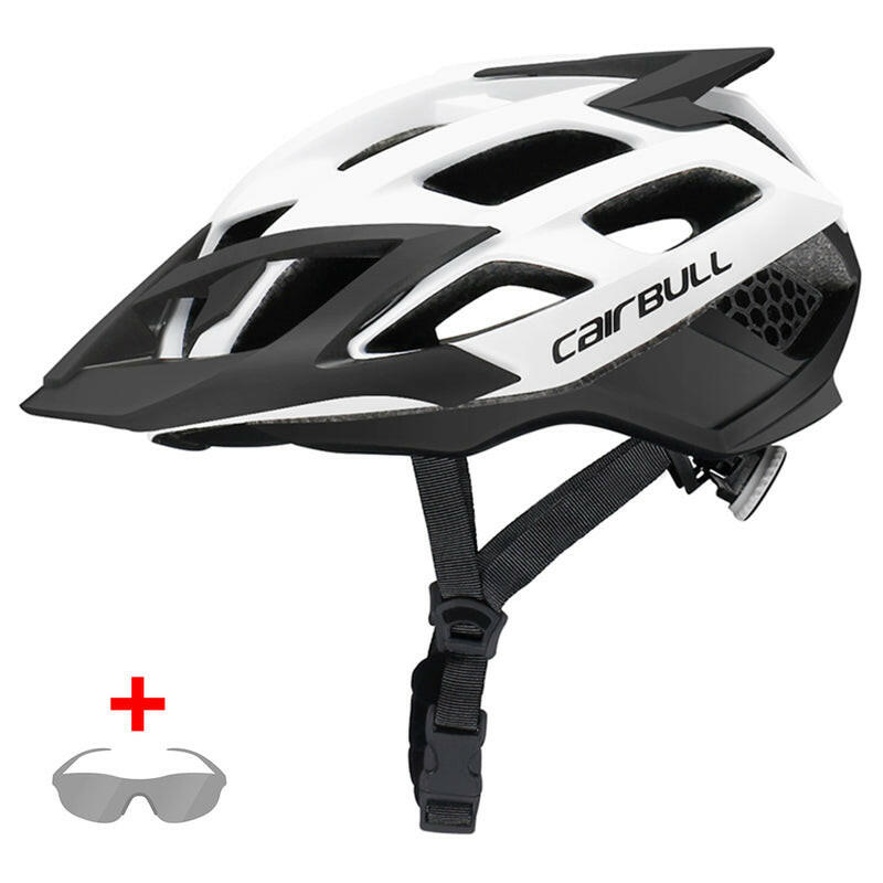 Helmet Cycling Integrally-Molded with Visor Bicycle Helmets for Men Ultralight Safety Mountain Bike Helmet Cairbull Casco Bicicl-WAYBIKER