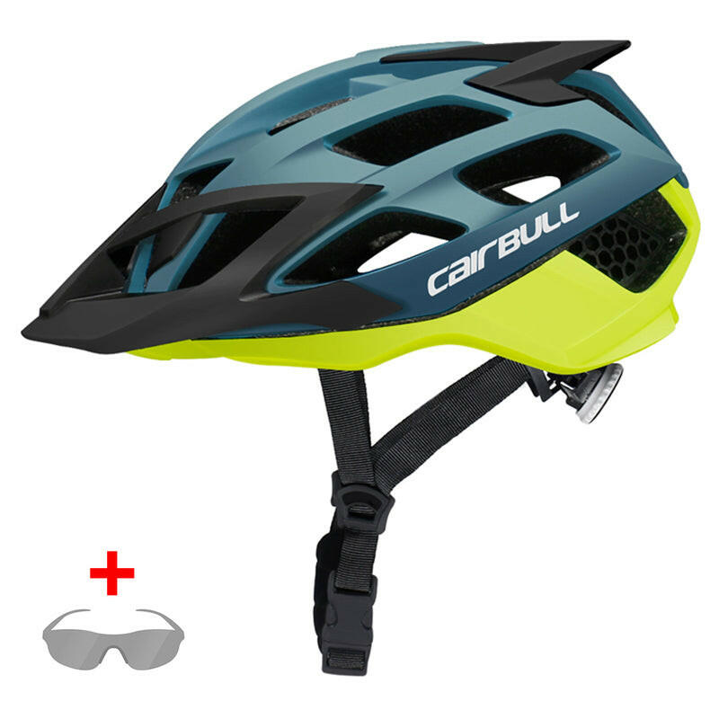 Helmet Cycling Integrally-Molded with Visor Bicycle Helmets for Men Ultralight Safety Mountain Bike Helmet Cairbull Casco Bicicl-WAYBIKER