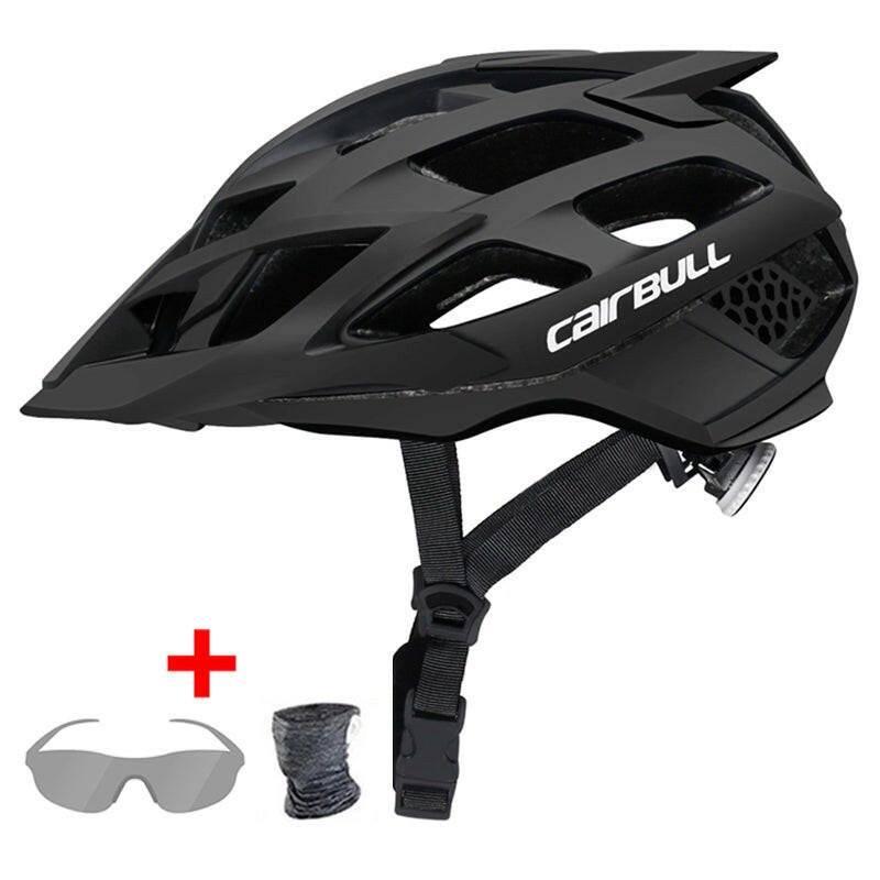 Helmet Cycling Integrally-Molded with Visor Bicycle Helmets for Men Ultralight Safety Mountain Bike Helmet Cairbull Casco Bicicl