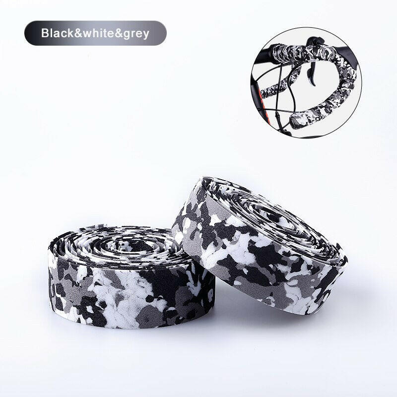 X-TIGER Bicycle Handlebar Tape Road Bike Handle Bar Tape  Bicycle Accessories Sport Handlebar Bandage Wrap Bent Handlebar Tape-WAYBIKER