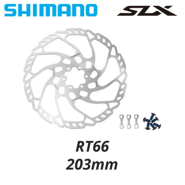 Shimano Deore XT SLX RT76/26/56/66/86 Bike Brake Disc 6 Bolt Ice Point Technology MTB Mountain Bicycle Disc 160MM 180MM 203MM-WAYBIKER