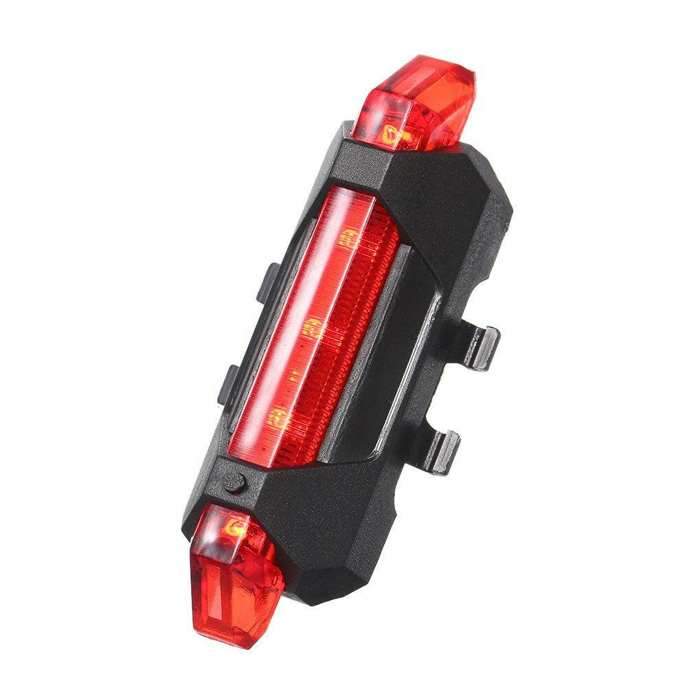 3.7V 0.5W USB Rechargeable LED Bike Light 4 Lighting Modes Bike Tail Light