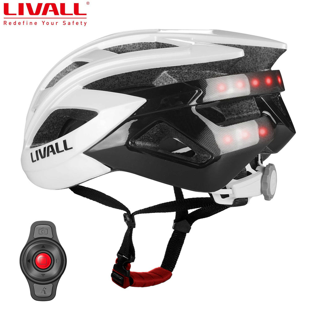 LIVALL 2022 Scooter Men Women BH60SE Smart Bike Lights MTB Helmet Bicycle Turn Lamp with Remote Control-WAYBIKER