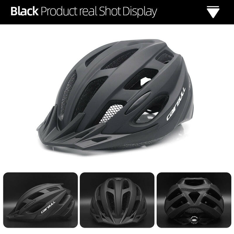 Mountain Bike Helmets Visor Helmet Removable for Men Women With Insect Net Integrally-Molded Cycling Mtb helmet-WAYBIKER