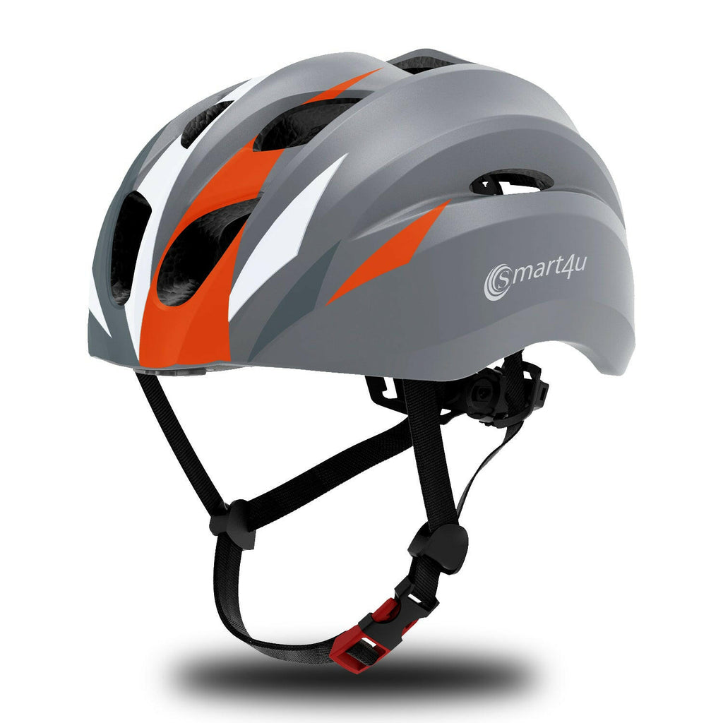 NEW Smart Cycling Helmet Bike Ultralight Bluetooth helmet Integrally-molded Road Bicycle MTB Music Helmet Safe Men Women 58-62cm-WAYBIKER