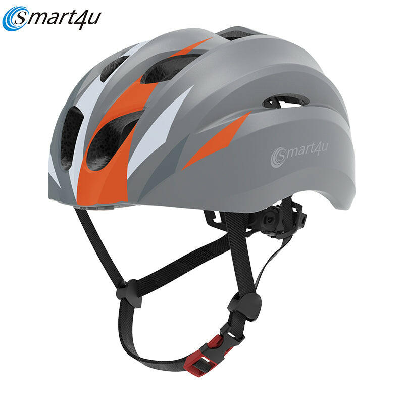 NEW Smart Cycling Helmet Bike Ultralight Bluetooth helmet Integrally-molded Road Bicycle MTB Music Helmet Safe Men Women 58-62cm-WAYBIKER