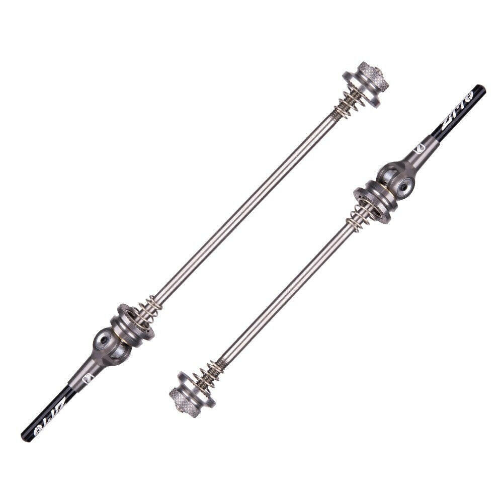 ZTTO MTB Eccentric QR Titanium Alloy Skewers TI Ultralight 9mm 5mm Quick Release 100 135 Hub 52g Lightweight Axle 9x100 10x135-WAYBIKER