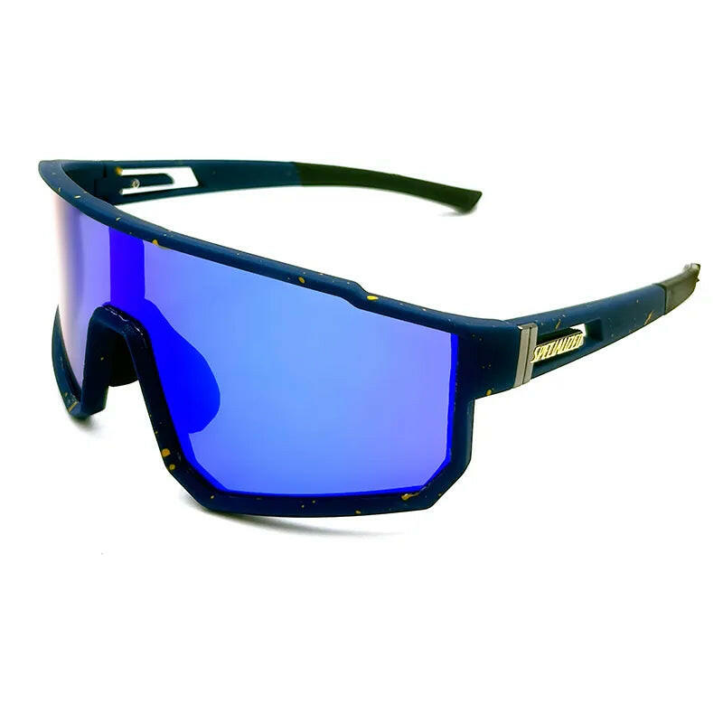 UV400 Sport Eyewear Mountain Bike Sport Cycling Glasses Outdoor Cycling Goggles Men Cycling Sunglasses MTB Sunglasses 1lens-WAYBIKER