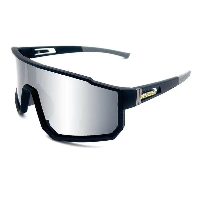 UV400 Sport Eyewear Mountain Bike Sport Cycling Glasses Outdoor Cycling Goggles Men Cycling Sunglasses MTB Sunglasses 1lens-WAYBIKER