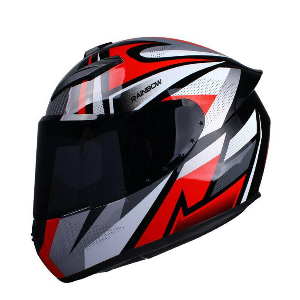 Motorcycle Helmet Full Face Rapid Street Helmet Unisex Adult Cool Rider Equipment Four Seasons Street Touring Motorcycle Helmet