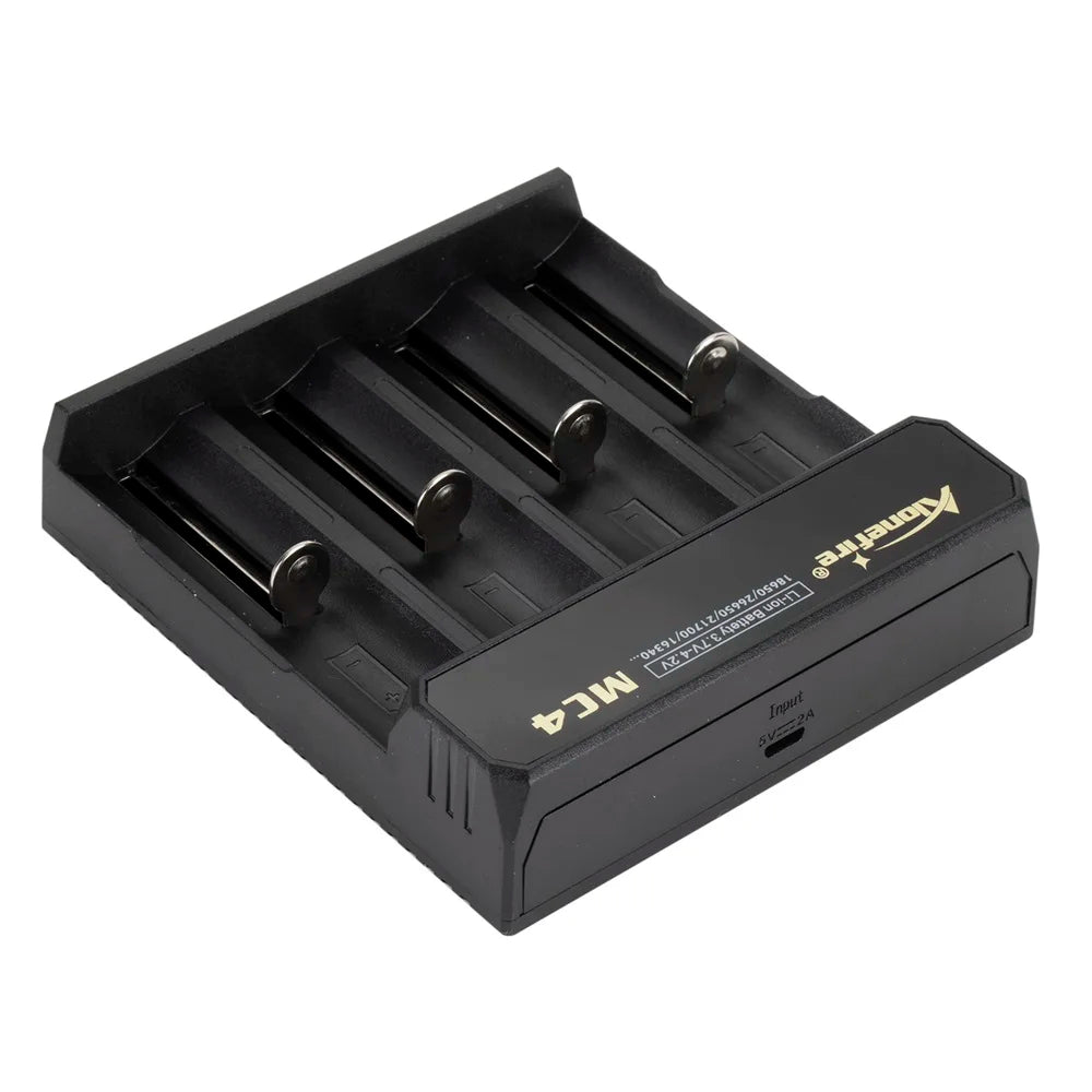 4-Channel 5V 2A Smart Usb Charger 3.7V Li-ion Battery 26650/16340/21700/18650 Flashlight Torch E-cigarette Batteries Charging-WAYBIKER