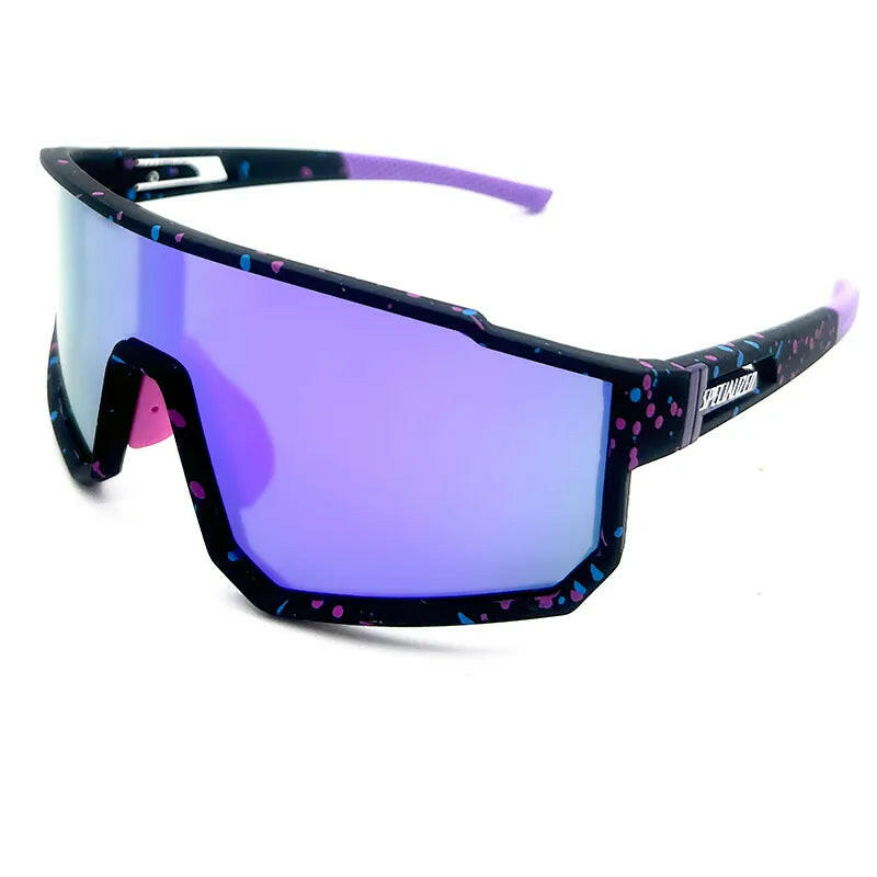 UV400 Sport Eyewear Mountain Bike Sport Cycling Glasses Outdoor Cycling Goggles Men Cycling Sunglasses MTB Sunglasses 1lens-WAYBIKER