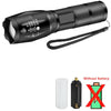 XML-T6 LED Powerful Flashlight Waterproof Lantern Torch Use 18650 Rechargeable Battery Portable Camping Tactical Flash Light-WAYBIKER