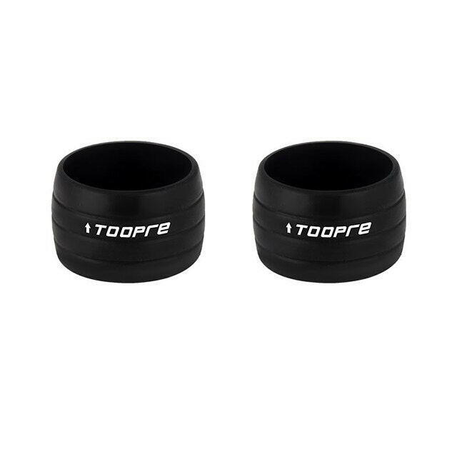 TOOPRE 1 Pair Bicycle Handlebar Tape Fixing Loops Road Bike Handle Grip Wrap Holding Silicone Rings Cycling Fixed Sleeve Collar-WAYBIKER