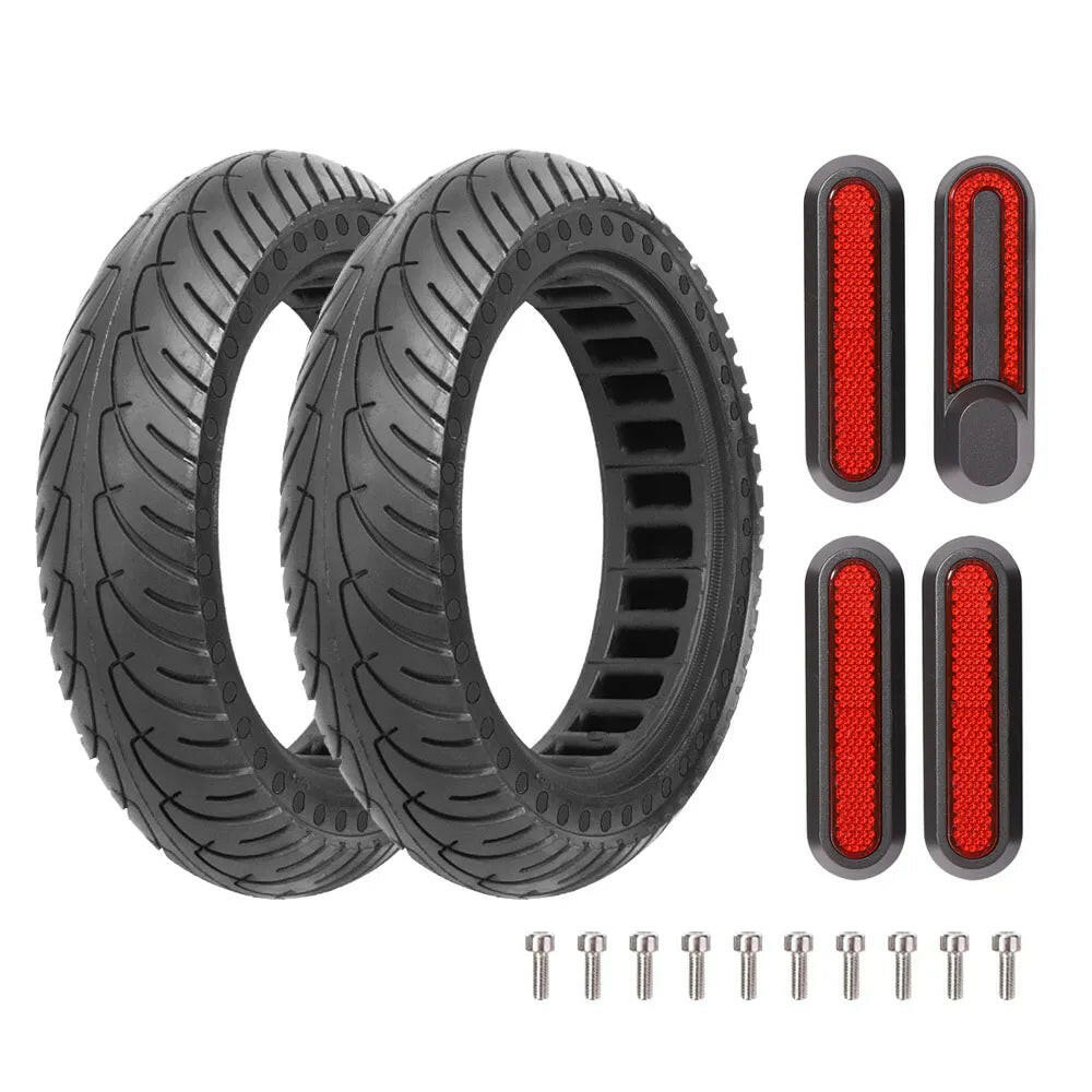 For Xiaomi Electric Scooter Solid Tire 8.5" Honeycomb Tyre M365 Pro 1S Pro2 Front Rear Replacement Color Tire 8,5 Inch-WAYBIKER