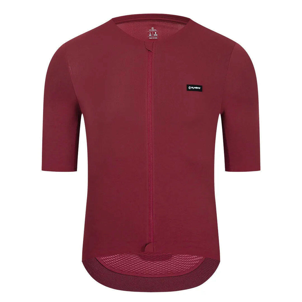 YKYWBIKE Cycling Jersey Summer Short Sleeve MTB Bike Shirts Short sleeve YKK zipper New Coldback Fabric UPF 50+-WAYBIKER
