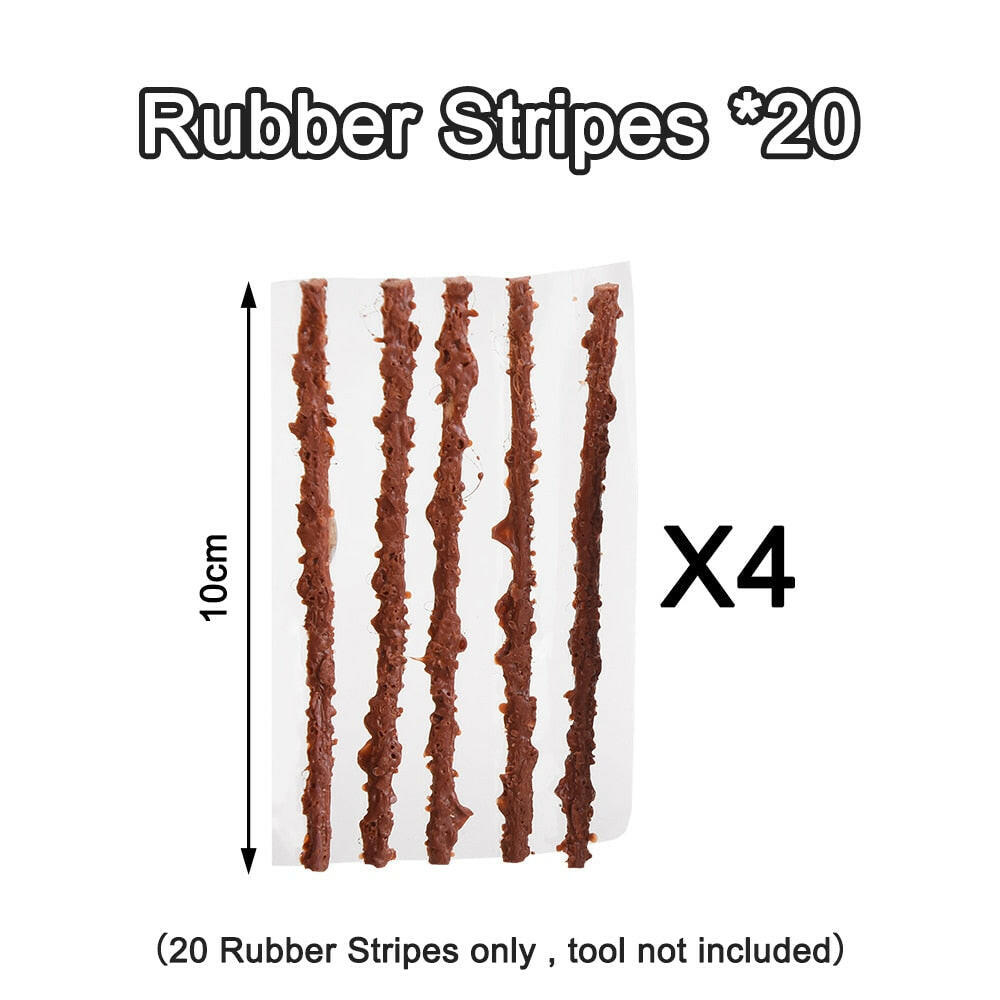 Bicycle Tubeless Tire Repair Tools Kit Mini MTB Road Bike Tyre Plug Puncture Flat Fix Patch Drill Portable Sealant Rubber Stripe-WAYBIKER