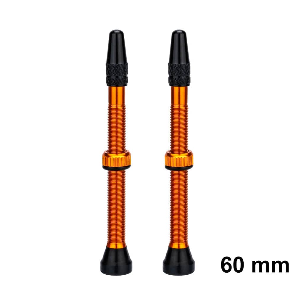 ZTTO Bicycle Tubeless Valves Stems 60mm Presta 40mm No Tubes FV With Integrated Valve Core for Road bike MTB Tire-WAYBIKER