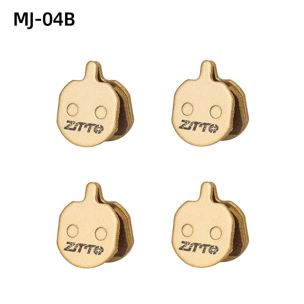 ZTTO 4Pairs MTB Full Metal Brake Pads For MT200 M8000 M785 G03TI G04TI DB1 Level Guide Code DB1 BB5 BB7 CR MT2 MT4 R1 Disc Brake-WAYBIKER