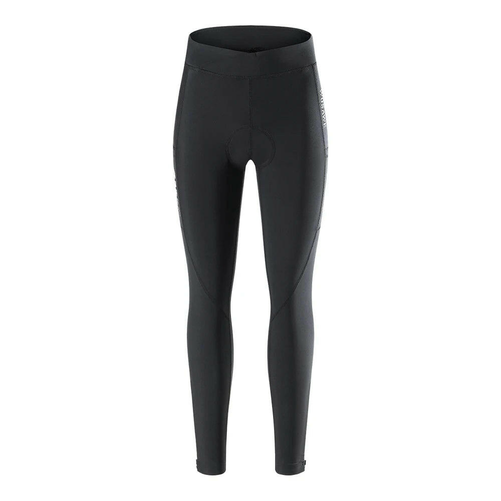 WOSAWE Women's Cycling Pants with skirt 3D Padded Breathable Reflective MTB Biking Tights Bicycle Long Leggings Sports Trousers-WAYBIKER