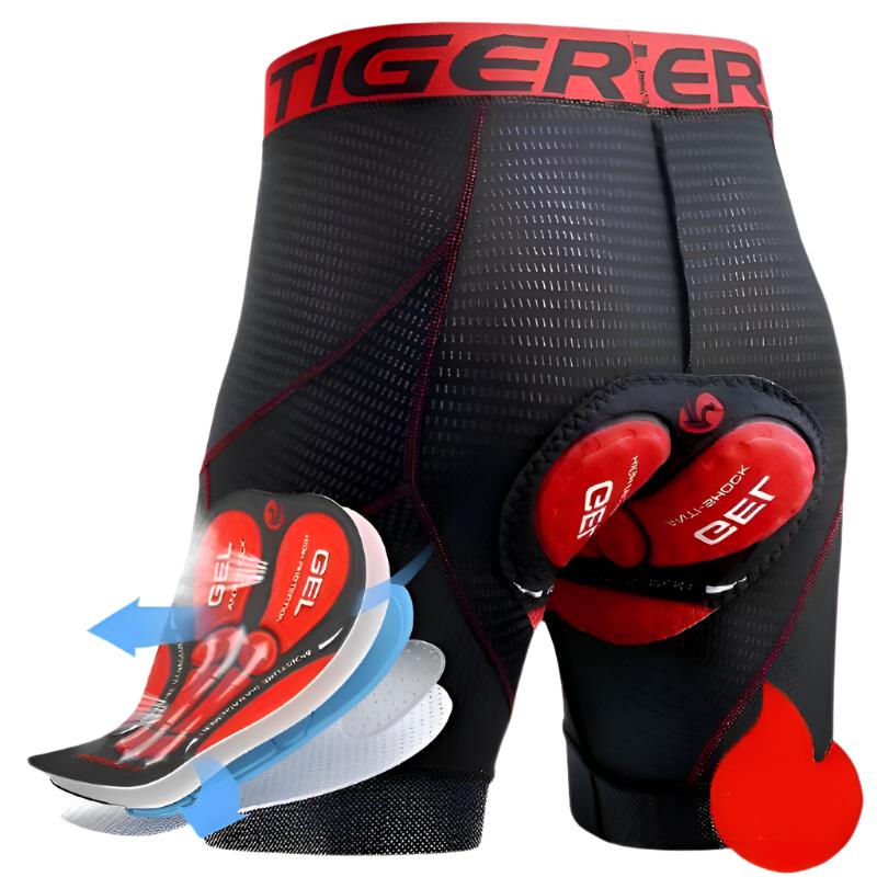 X-TIGER Cycling Shorts Breathable Mesh Cycling Underwear Gel Pad Shockproof MTB Bike Shorts Dropshipping Bicycle Underwear-WAYBIKER