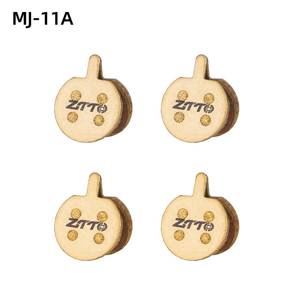 ZTTO 4Pairs MTB Full Metal Brake Pads For MT200 M8000 M785 G03TI G04TI DB1 Level Guide Code DB1 BB5 BB7 CR MT2 MT4 R1 Disc Brake-WAYBIKER