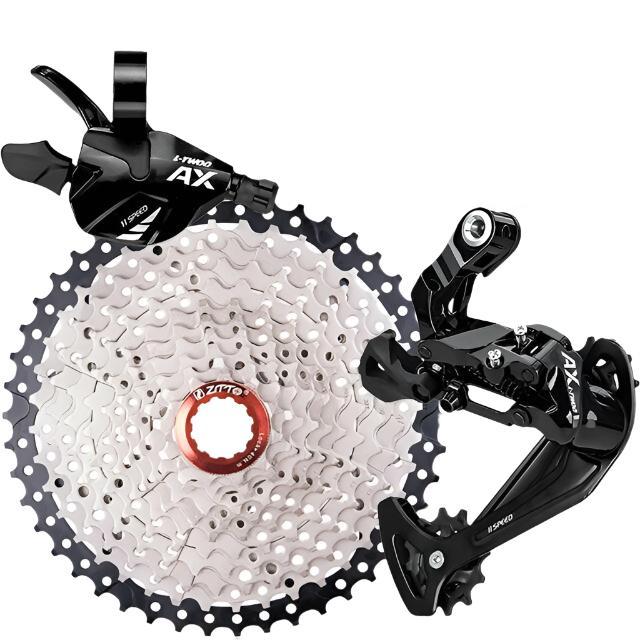 ZTTO MTB Bike 11 Speed Group set 1X11 Shift Lever Rear Derailleur 11V Chain Current 11V50T 52T Cassette MTB Sprocket K7 Flywheel-WAYBIKER