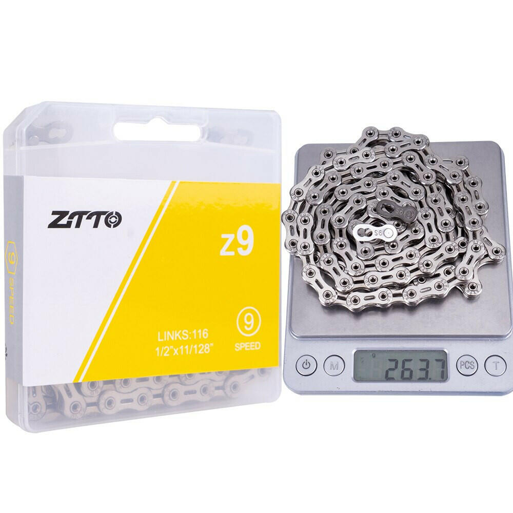 ZTTO ULT Bicycle 8 9 10 Speed Chain 116 Links MTB Road Bike Chains Power Lock High Quality 8S 9v 10v Current Cycling Accessories-WAYBIKER