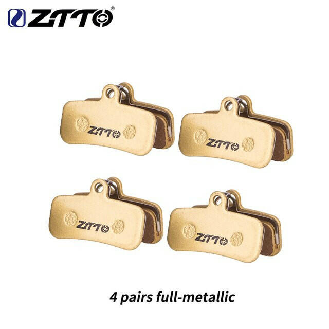 ZTTO 4 Pairs MTB Bike Semi Metallic/Full-Metallic Disc Brake Pads For Shimano Saint M810/M820/ZEE 640/QUADIEM MTB Disc Brake Pad-WAYBIKER
