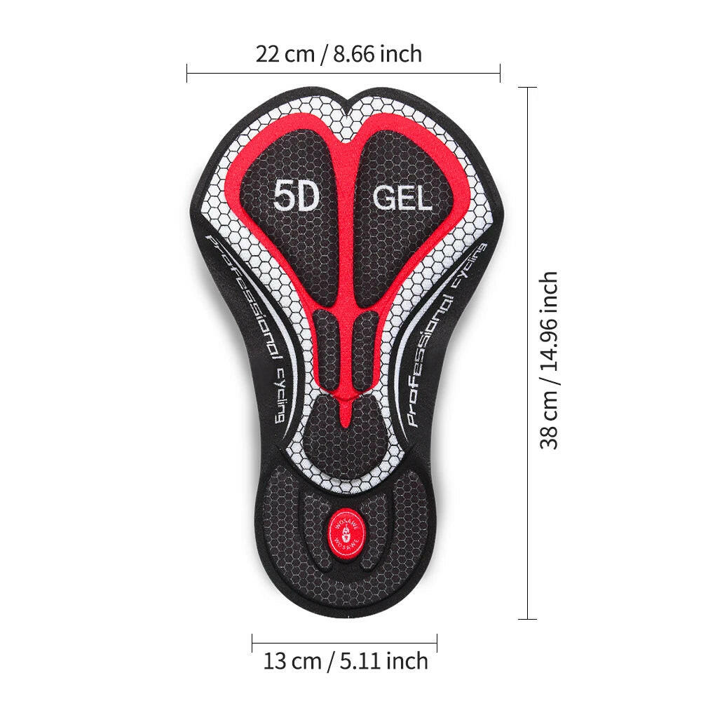 WOSAWE Cycling Shorts' DIY Cushion High Elasticity Sponge Cushion Bike Sport Wear Riding Base Outdoor Biking Underwear Padded-WAYBIKER