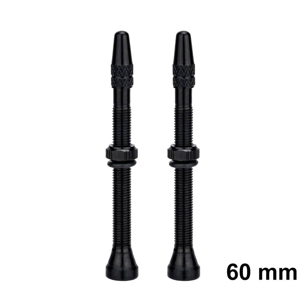 ZTTO Bicycle Tubeless Valves Stems 60mm Presta 40mm No Tubes FV With Integrated Valve Core for Road bike MTB Tire-WAYBIKER