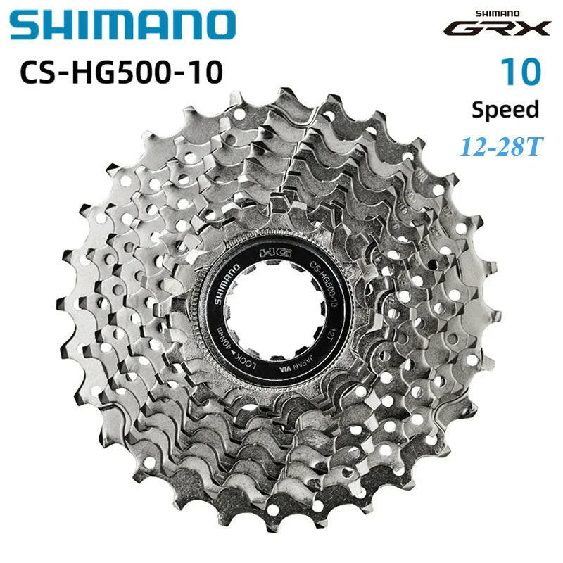 Shimano DEORE HYPERGLIDE CS-HG500 10 Speed Road Cassette 12-28T 11-25T/32T/34T CS-HG50-10 11-36T MTB Cassette Sprocket Freewheel-WAYBIKER