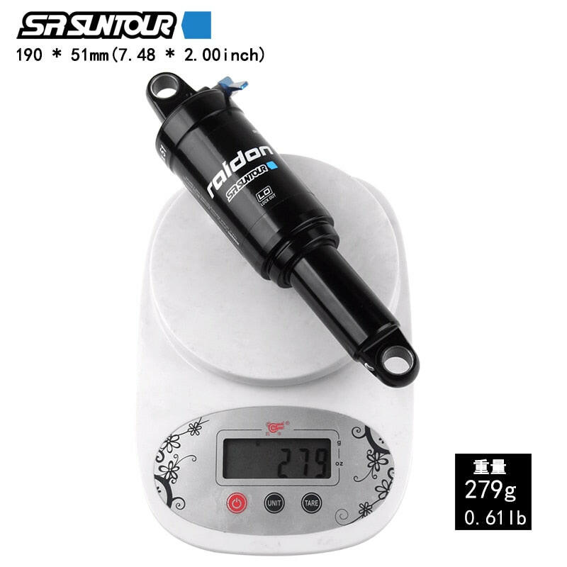 SR SUNTOUR Bicycle Rear Shock 165mm 190mm 200mm MTB Mountain Bike XC Air Suspension Absorber Hydraulic Speed Lockout-WAYBIKER