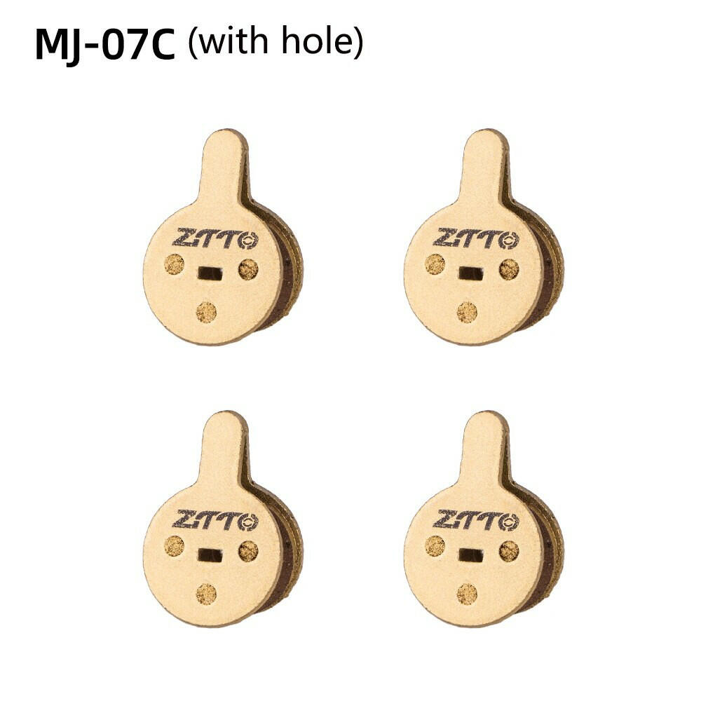 ZTTO 4Pairs MTB Full Metal Brake Pads For MT200 M8000 M785 G03TI G04TI DB1 Level Guide Code DB1 BB5 BB7 CR MT2 MT4 R1 Disc Brake-WAYBIKER