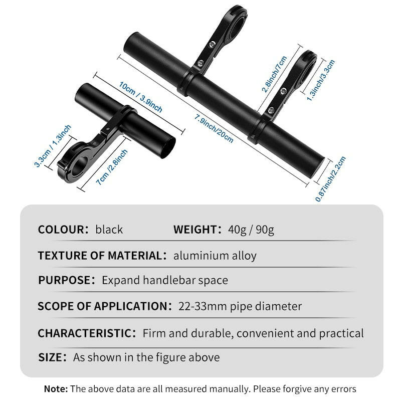 Bike Rear Frame Extender X-TIGER Bicycle Handlebar Extension Bracket Extender Frame Carbon Tube ...