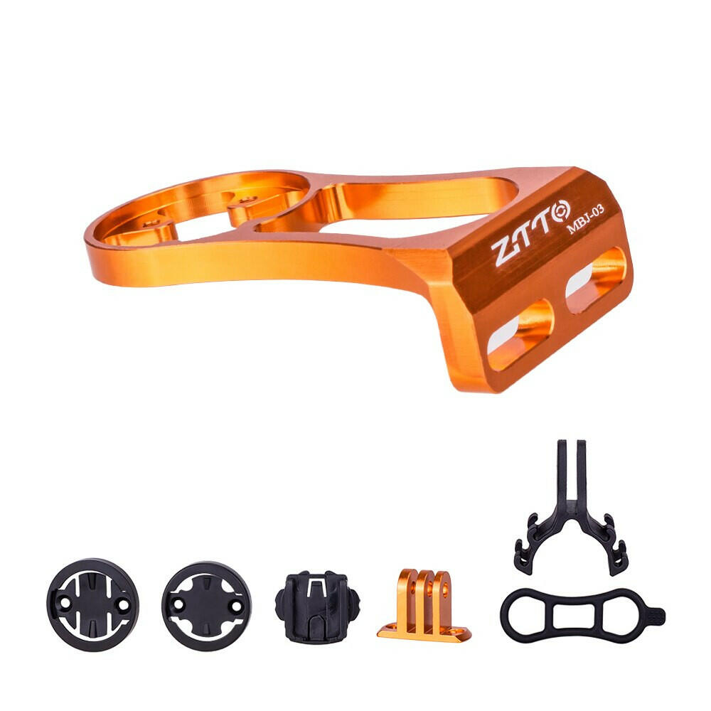 ZTTO Bicycle Stem Computer Mount Camera For Garmin Bryton GPS GoPro Sports Cam Flashlight Holder Heart Rate Road Bike MTB-WAYBIKER