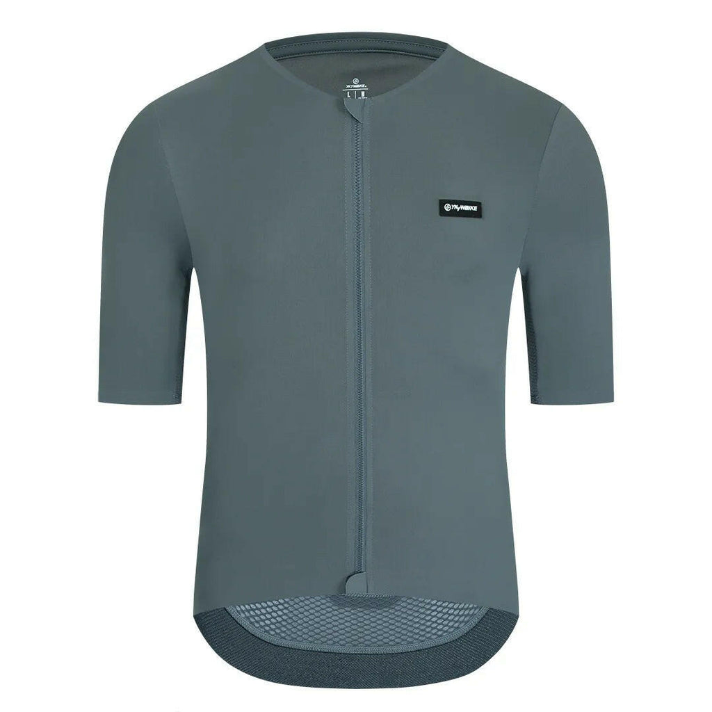 YKYWBIKE Cycling Jersey Summer Short Sleeve MTB Bike Shirts Short sleeve YKK zipper New Coldback Fabric UPF 50+-WAYBIKER