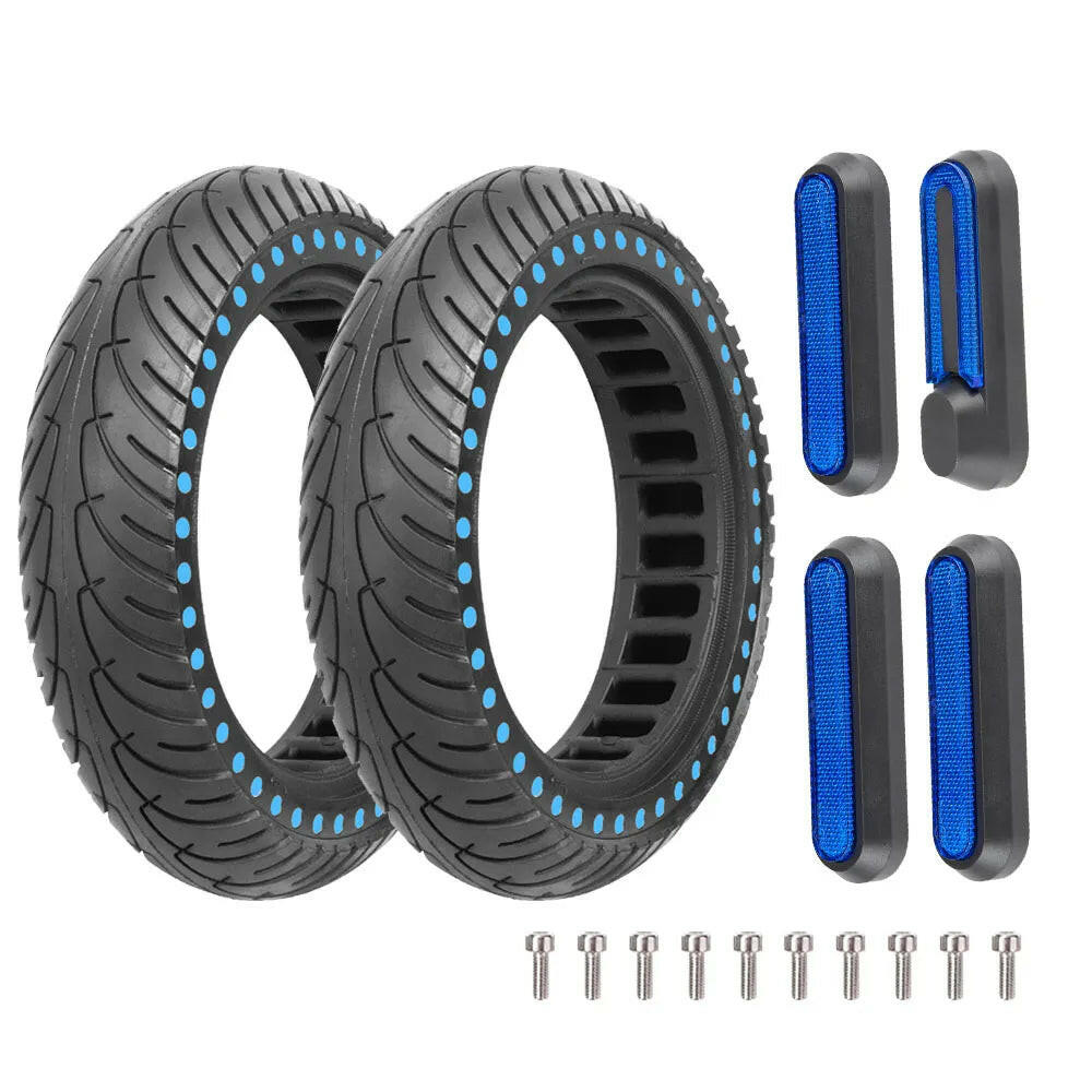 For Xiaomi Electric Scooter Solid Tire 8.5" Honeycomb Tyre M365 Pro 1S Pro2 Front Rear Replacement Color Tire 8,5 Inch-WAYBIKER