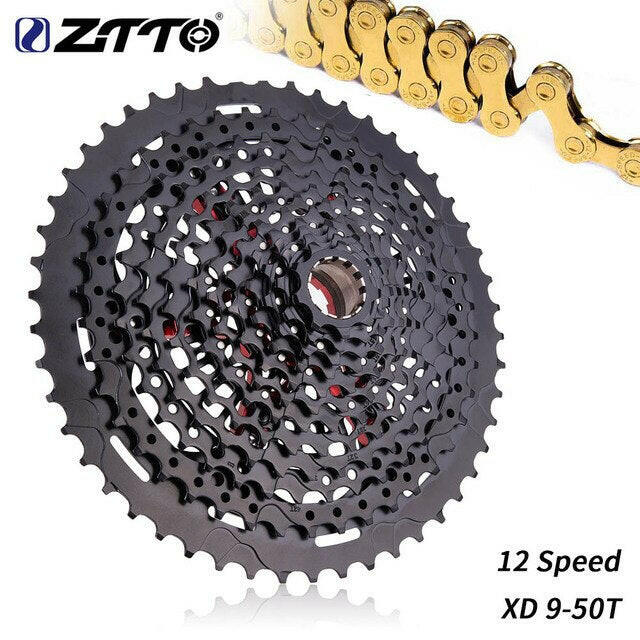 MTB Bike 12 Speed 9-50T XD Cassette 532g 556% RANGE 12S9-50T Cassette 12V Freewheel K7 XD Sprocket Compatible 12S GX Eagle M7100