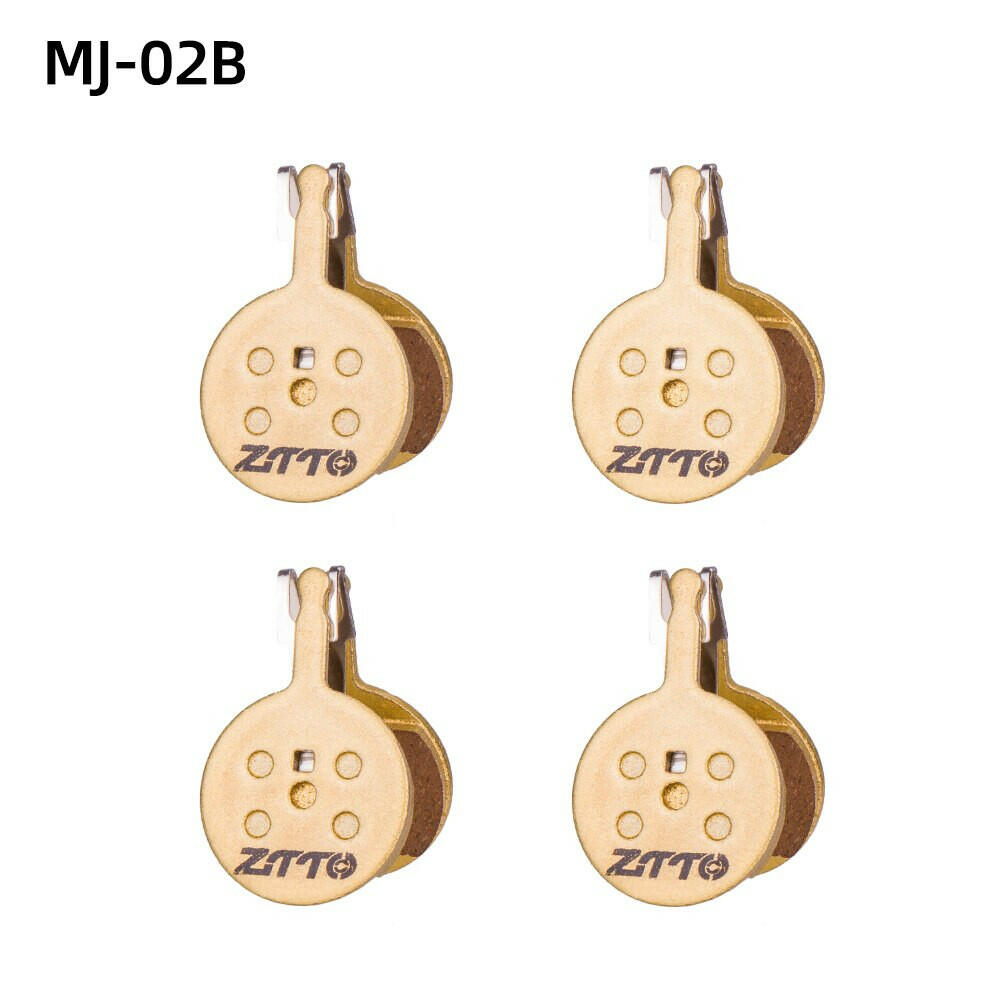 ZTTO 4Pairs MTB Full Metal Brake Pads For MT200 M8000 M785 G03TI G04TI DB1 Level Guide Code DB1 BB5 BB7 CR MT2 MT4 R1 Disc Brake-WAYBIKER