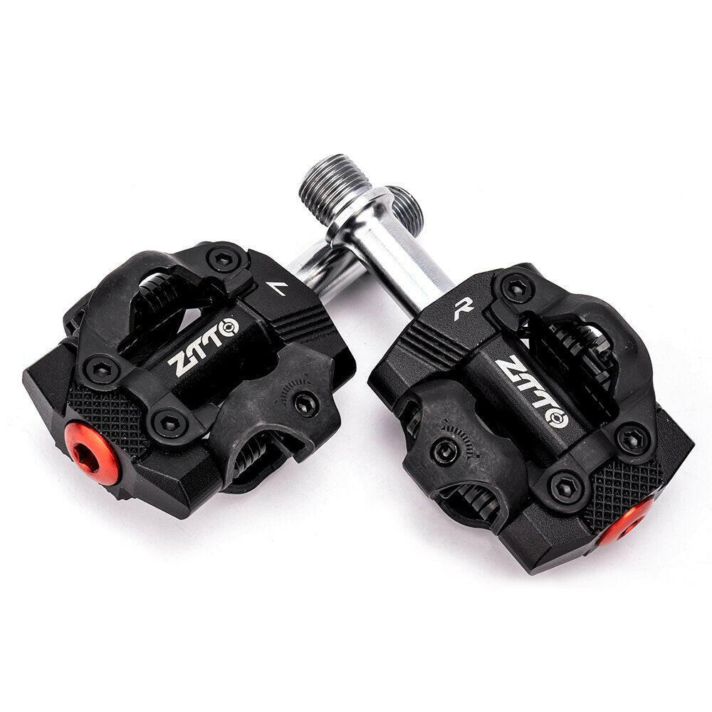 ZTTO MTB Mountain Bike Safest Clipless Pedal Self Locking XC with Cleats Click Compatible with M8000 EH500 Sealed Bearing-WAYBIKER