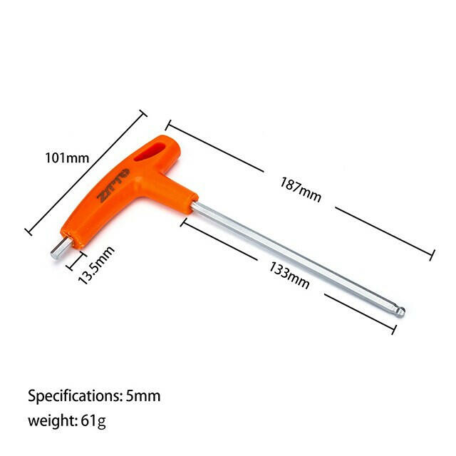 ZTTO Hex key Allen Wrench Hand Tool 2/2.5/3/4/5/6/8/10mm Universal Quick Snap Adapter 2 in1 Ball/Flat Head Chrome Vanadium Steel-WAYBIKER