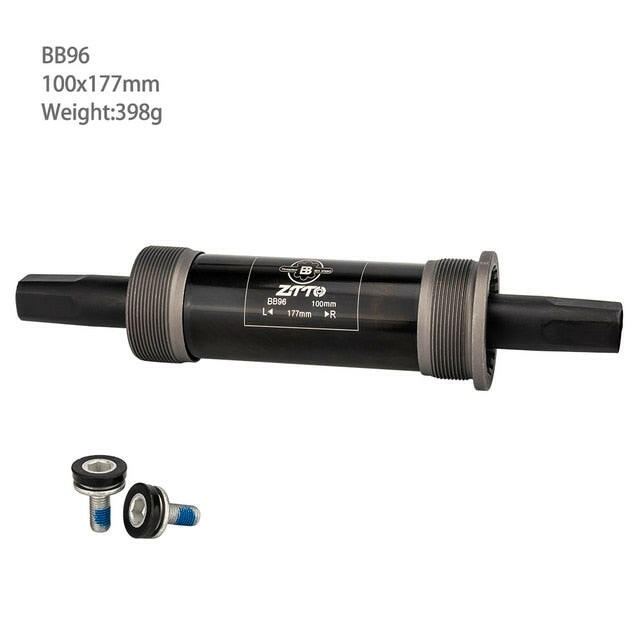 ZTTO Bicycle 80mm 100mm Square Tapered Bottom Bracket BSA 80x142 100x155 100x177 80 100 Axis For Quare Hole For Fat Snow Bike-WAYBIKER