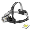 XHP50 LED Sensor Headlamp Waterproof Head Light Rechargeable Fishing Searching Camping Head Flashlight Zoom Lantern-WAYBIKER