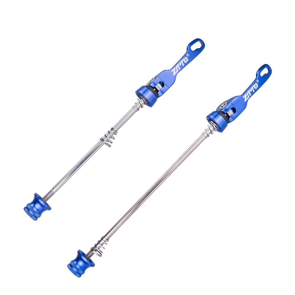 ZTTO 1 Pair Bicycle Skewers MTB Mountain Bike Ultralight Quick Release Skewers QR 100mm 135mm for mountain Road Bike hub 9mm 5mm