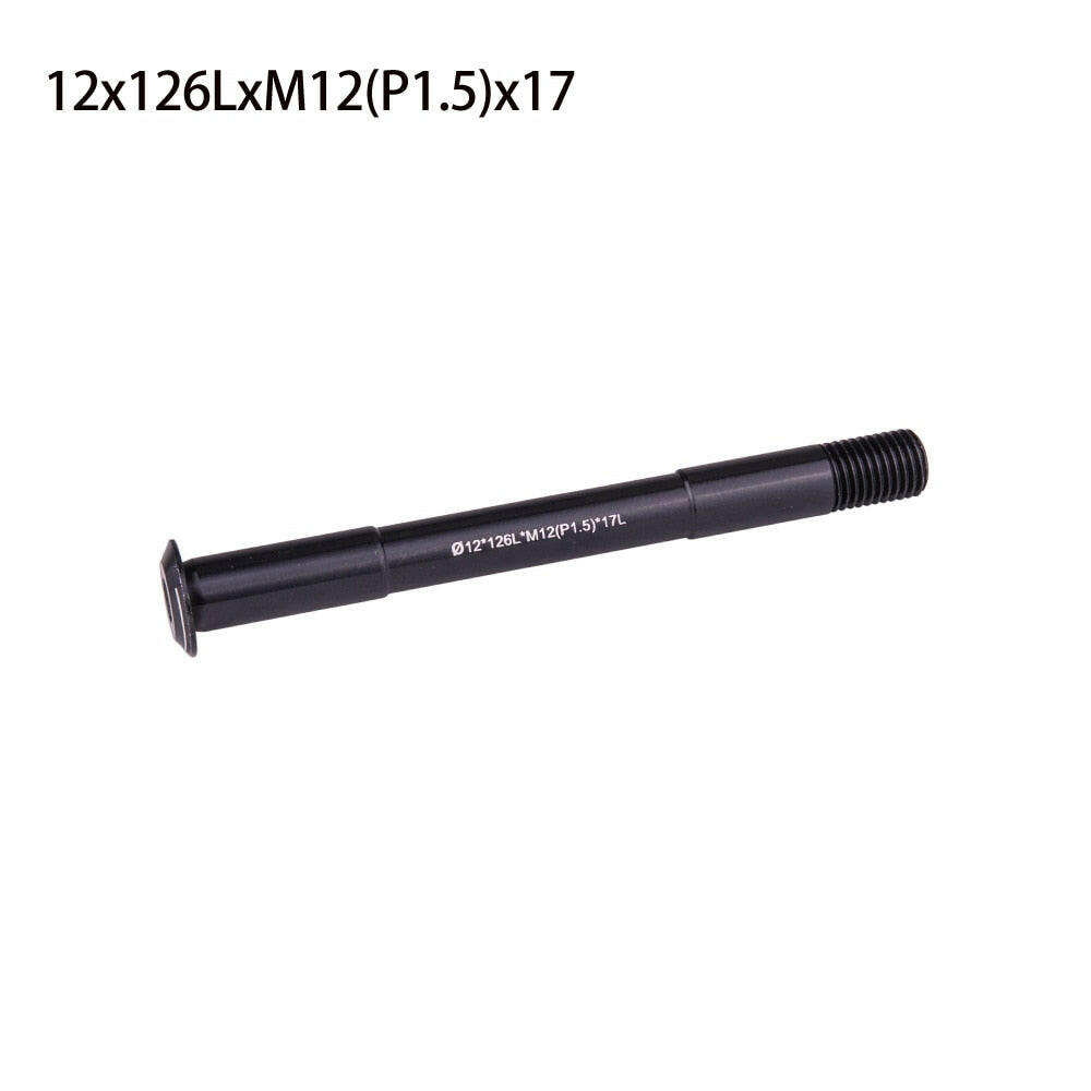ZTTO MTB Thru axle Road Bike Shaft Front hub Rear hub Skewers 12mm 15mm Wheel Axis Hub Shaft 15x100 12x142 12x100 12x148 15x110-WAYBIKER