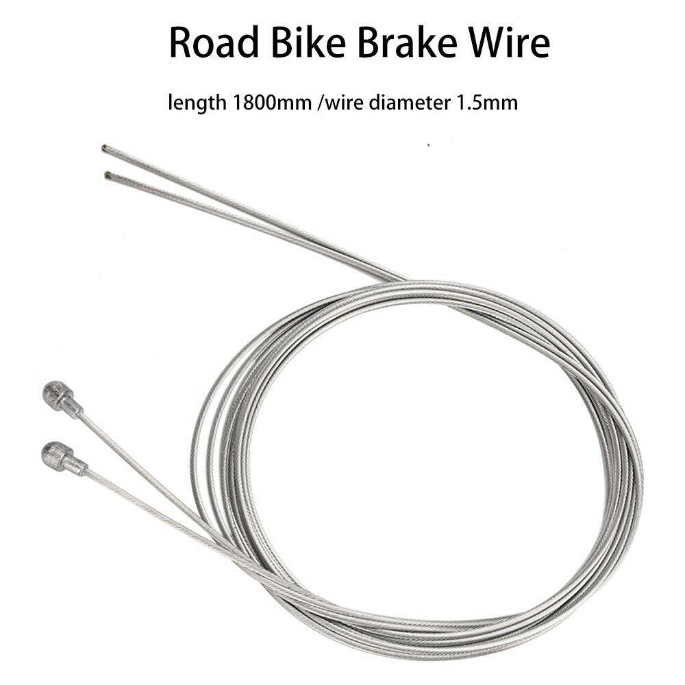 ZTTO Bicycle Stainless Steel Inner Shift Brake Wire MTB Road Bike Shifting Zinc Coat Inside Cable Line 2100mm Shifter Derailleur-WAYBIKER
